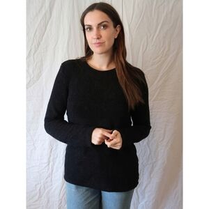 FREE IN A BUNDLE Topman Black Knit Long Sleeve